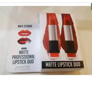 Max Studio Professional Matte Lipstick Duo